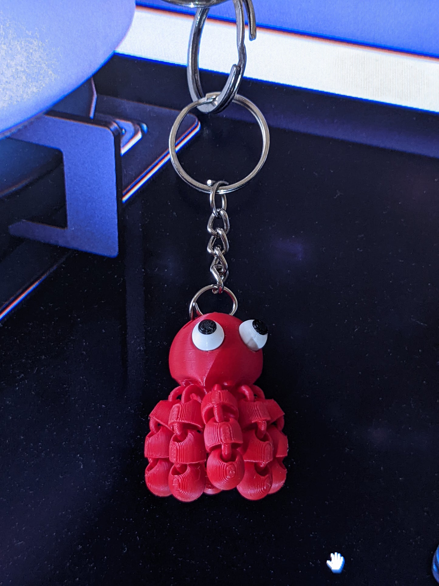 Flexi-Octopus 1 Keychain