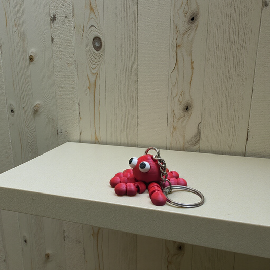 Flexi-Octopus 1 Keychain