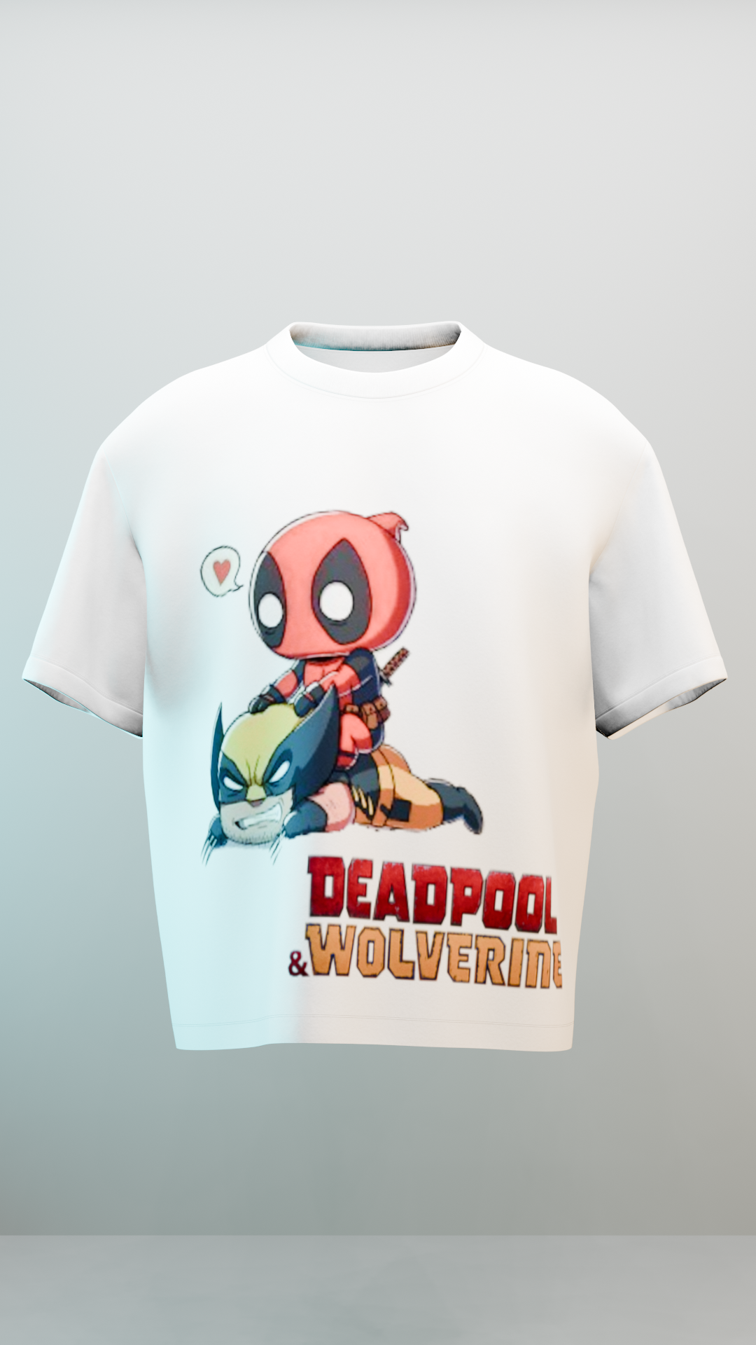 Deadpool and Wolverine Ride Together Regular Fit T-shirt