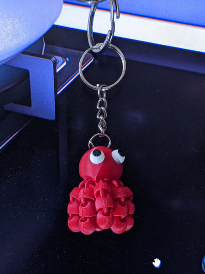 Flexi-Octopus 1 Keychain