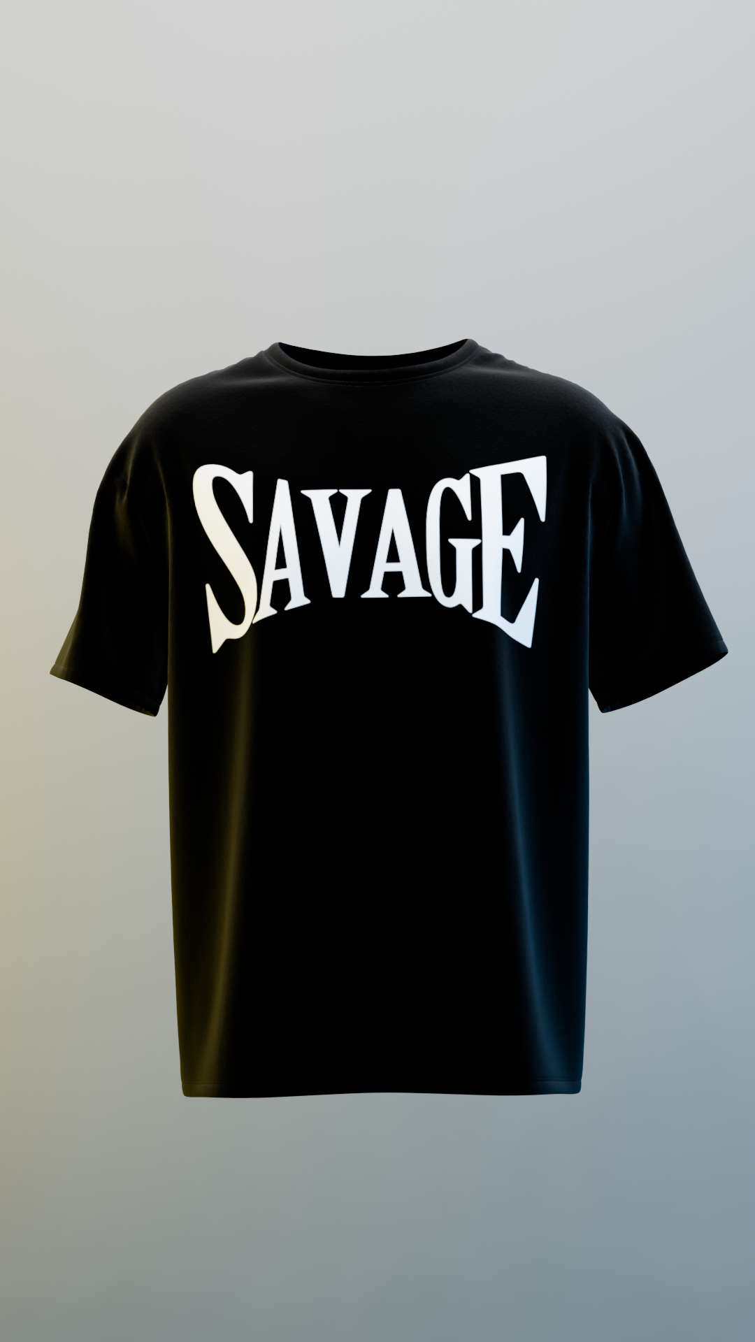 Bold SAVAGE Statement T-Shirt