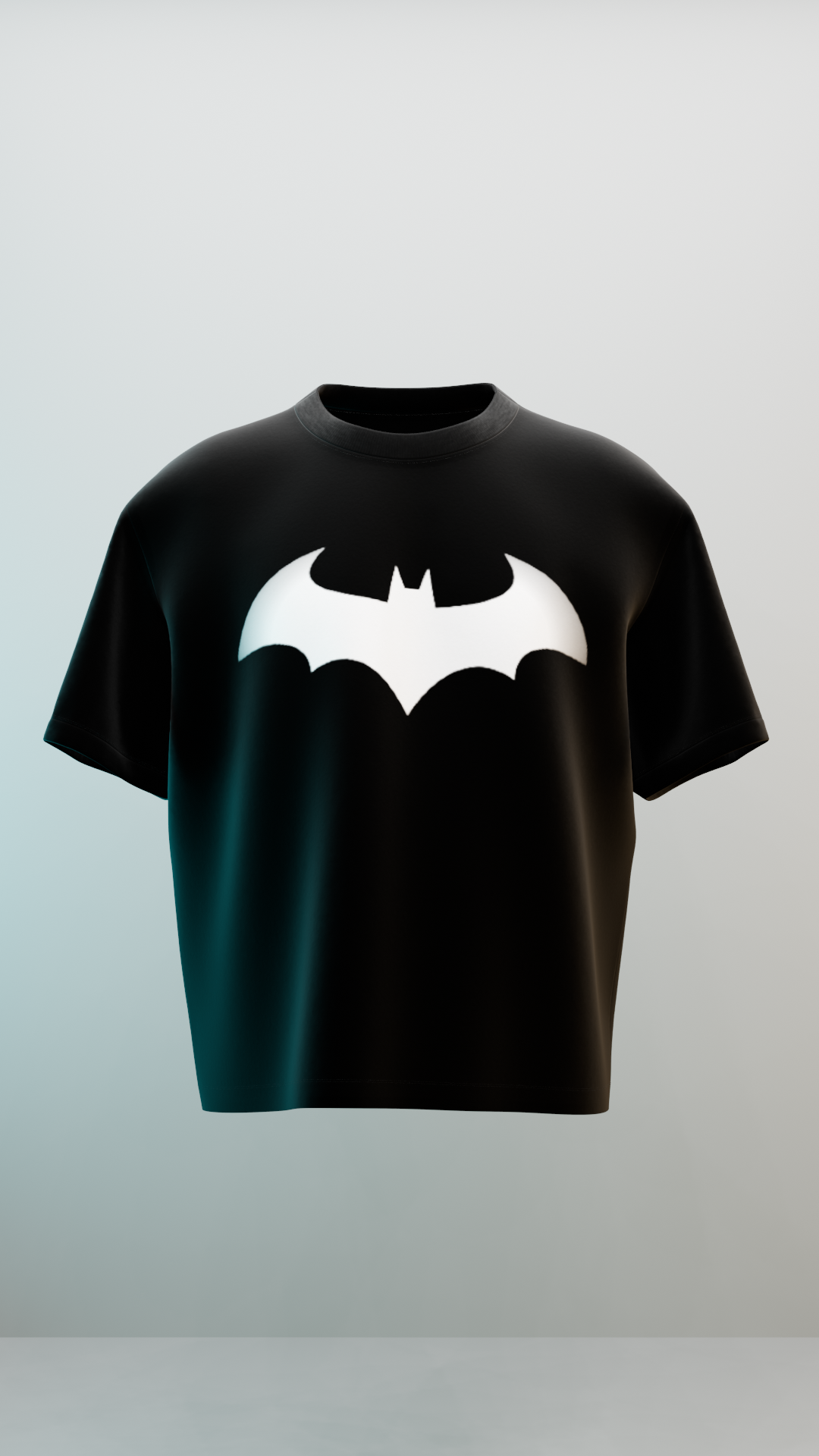 Dark Knight Emblem Oversized T-shirt