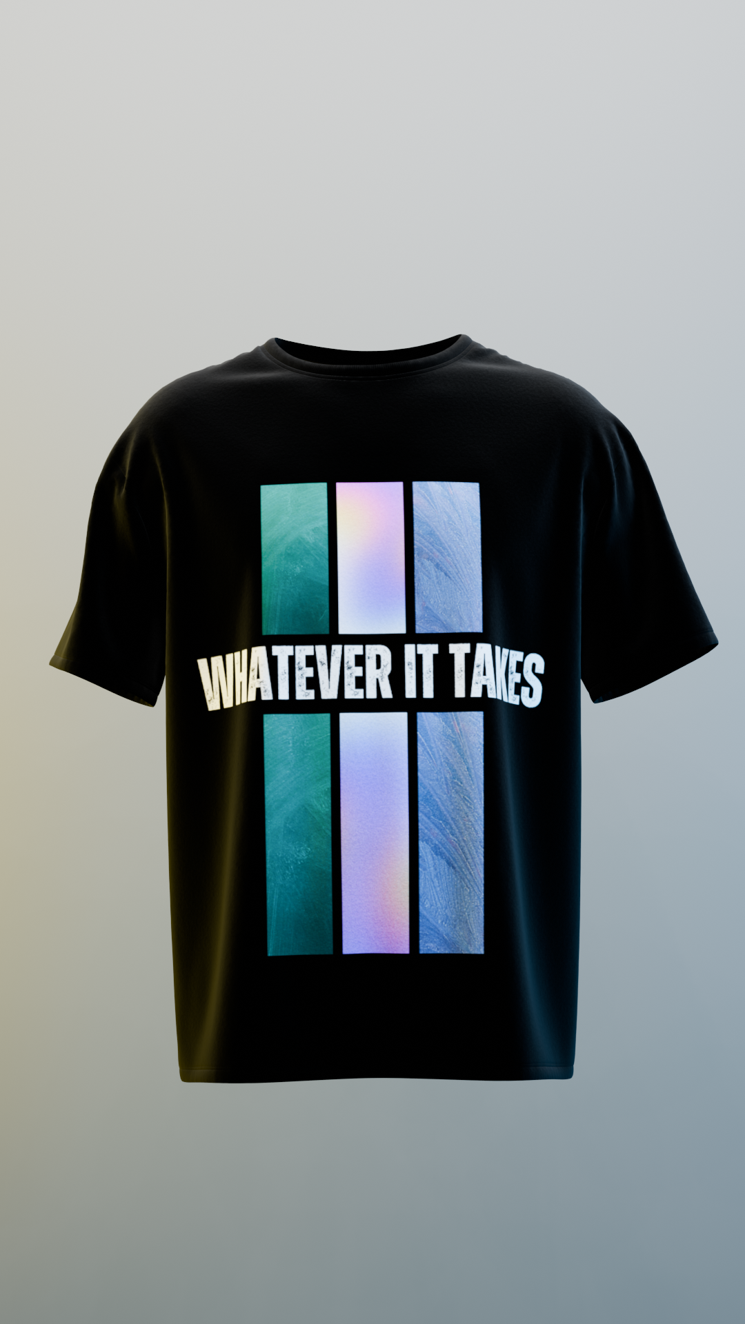 Black Determination T-Shirt - Whatever It Takes (Unisex)