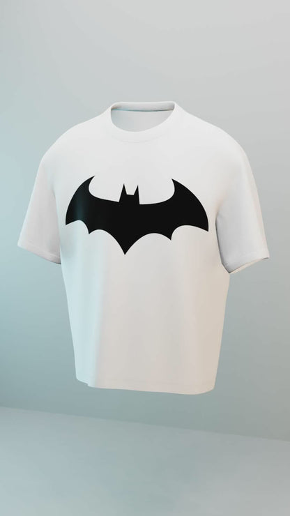 Dark Knight Emblem Oversized T-shirt